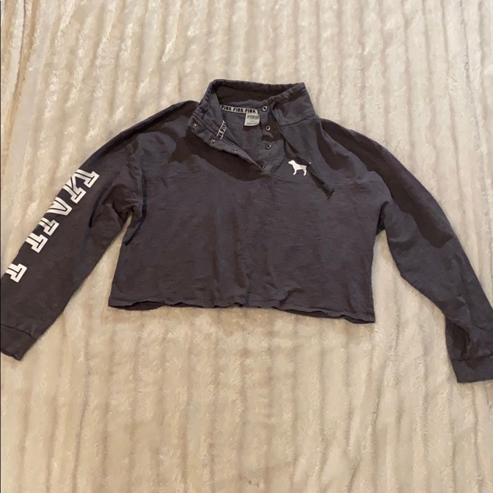 PINK crop top sweatshirt Victoria’s Secret shirt